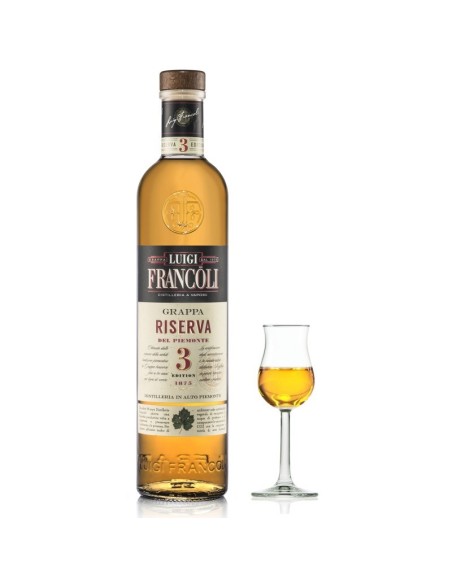 Grappa Luigi Francoli riserva 3